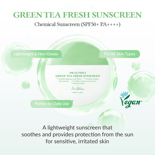 Dr. Althea Green Tea Fresh Sunscreen SPF50+ PA++++