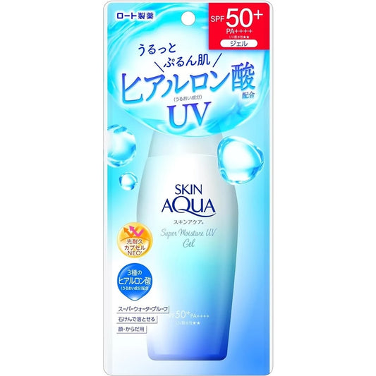 Rohto Skin Aqua UV Super Moisture Gel SPF 50+ PA++++ 110g